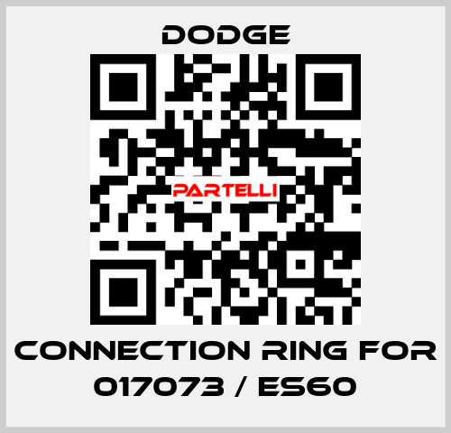 connection ring for 017073 / ES60 Dodge