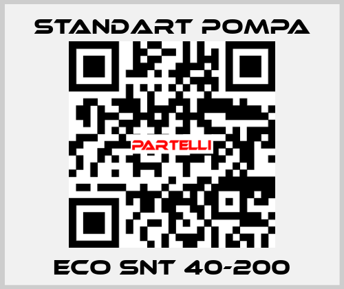 ECO SNT 40-200 STANDART POMPA