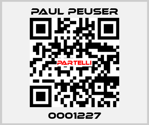 0001227 PAUL PEUSER
