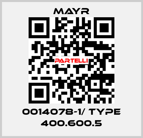 0014078-1/ Type 400.600.5 Mayr