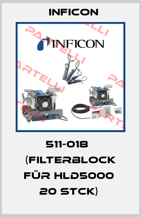 511-018   (Filterblock für HLD5000  20 Stck)  Inficon