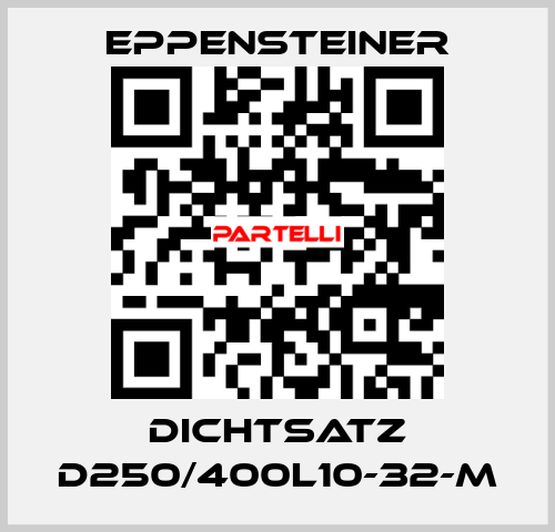 Dichtsatz D250/400L10-32-M Eppensteiner