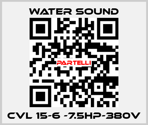CVL 15-6 -7.5HP-380V WATER SOUND