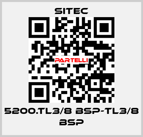 5200.TL3/8 BSP-TL3/8 BSP SITEC