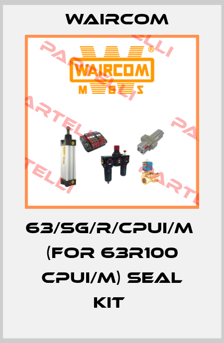 63/SG/R/CPUI/M  (for 63R100 CPUI/M) seal kit  Waircom