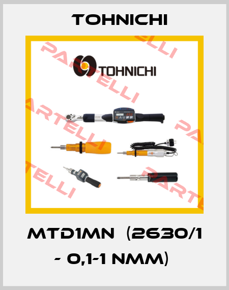 MTD1MN  (2630/1 - 0,1-1 Nmm)  Tohnichi