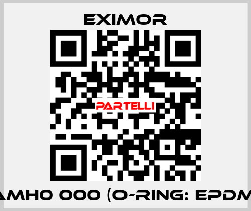 AMH0 000 (O-ring: EPDM) Eximor