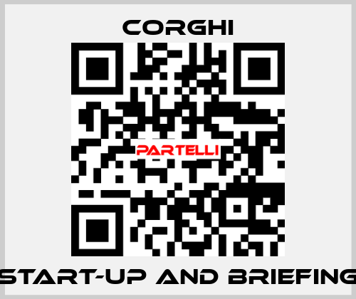 Start-up and briefing Corghi