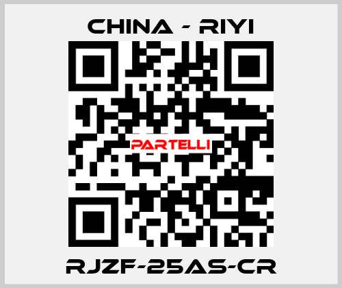 RJZF-25AS-CR CHINA - RIYI
