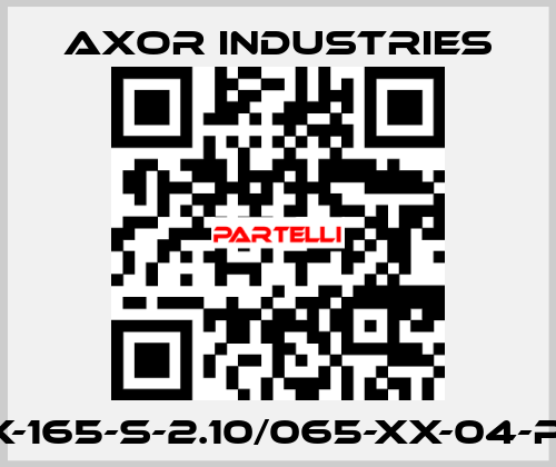 SAX-165-S-2.10/065-XX-04-P-00 Axor Industries
