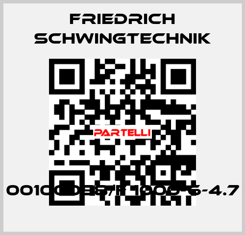 00100058/F 1000-6-4.7 Friedrich Schwingtechnik