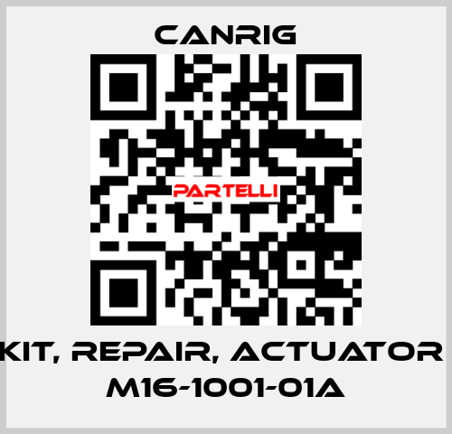 KIT, REPAIR, ACTUATOR  M16-1001-01A Canrig
