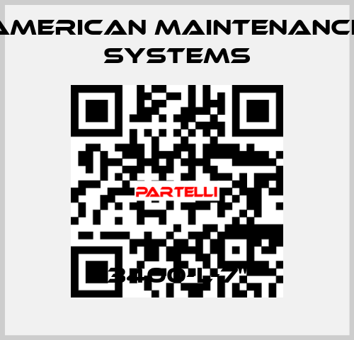 3400-L-7" American Maintenance Systems