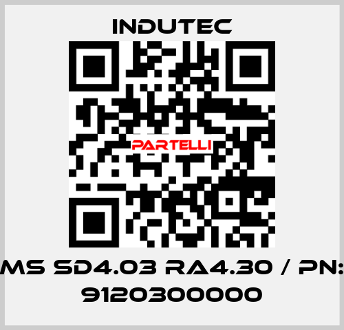 MS SD4.03 RA4.30 / PN: 9120300000 Indutec