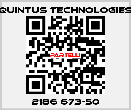 2186 673-50 Quintus Technologies
