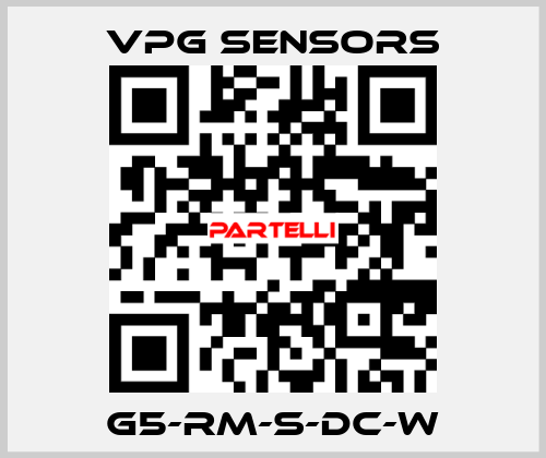 G5-RM-S-DC-W VPG sensors