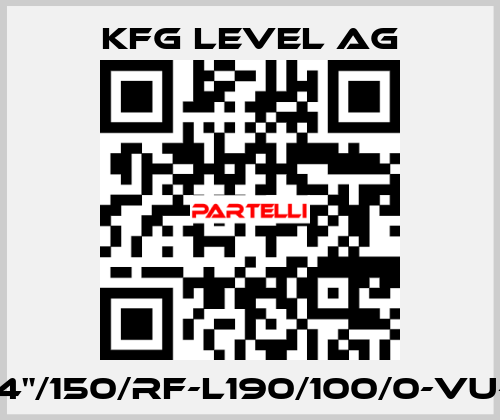 HIF-FV4"/150/RF-L190/100/0-VU-V44HI KFG Level AG