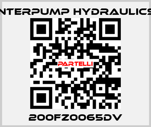 200FZ0065DV Interpump hydraulics