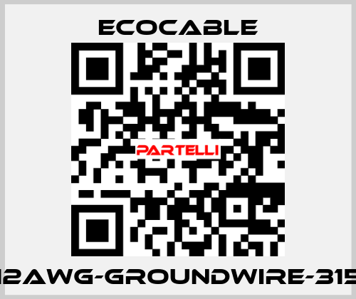 12AWG-GROUNDWIRE-315 Ecocable