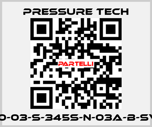 LF690-03-S-345S-N-03A-B-SV-067 Pressure Tech