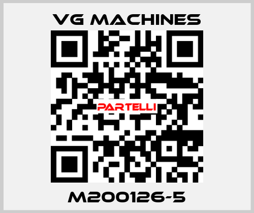 M200126-5 VG Machines