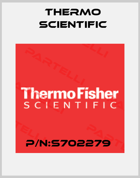 P/N:S702279  Thermo Scientific