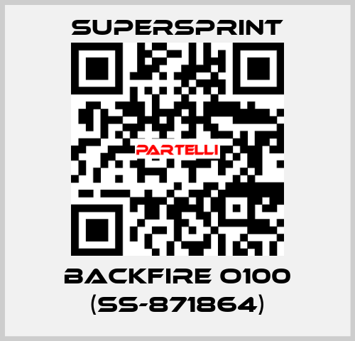 Backfire O100 (ss-871864) Supersprint