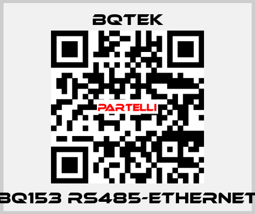 BQ153 RS485-ETHERNET BQTEK