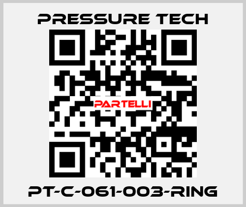 PT-C-061-003-RING Pressure Tech