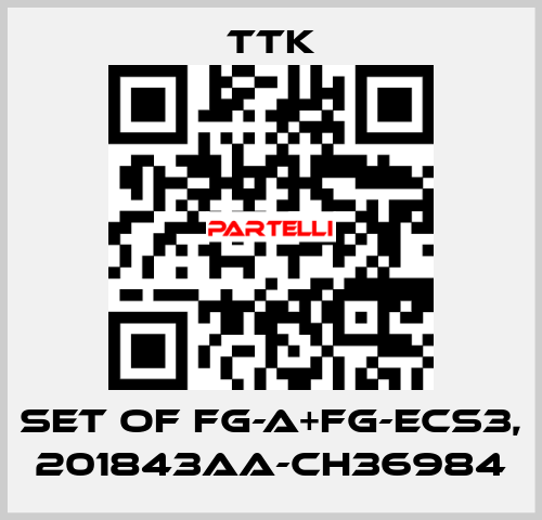 set of FG-A+FG-ECS3, 201843AA-CH36984 TTK