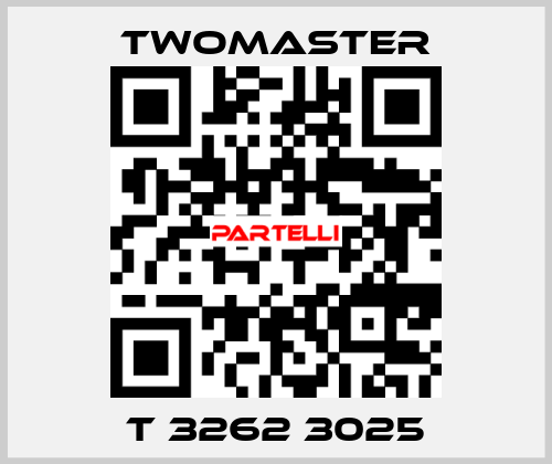 T 3262 3025 TWOMASTER