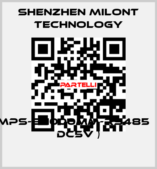 MPS-S-1000MM-RS485  ( DC5V ) Shenzhen Milont Technology