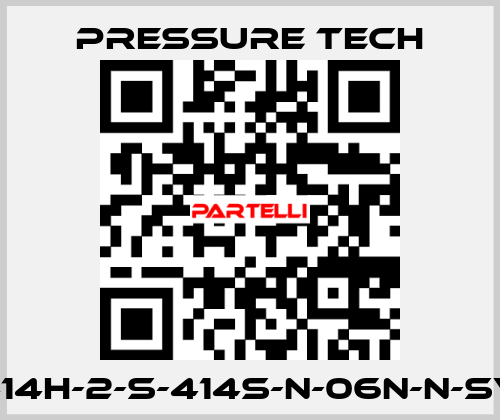 MF414H-2-S-414S-N-06N-N-SV-011 Pressure Tech