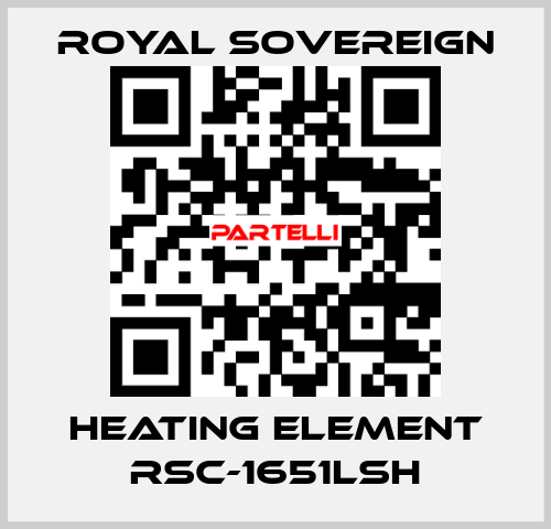 heating element RSC-1651LSH Royal Sovereign