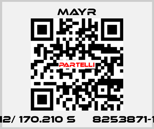 12/ 170.210 S     8253871-1 Mayr