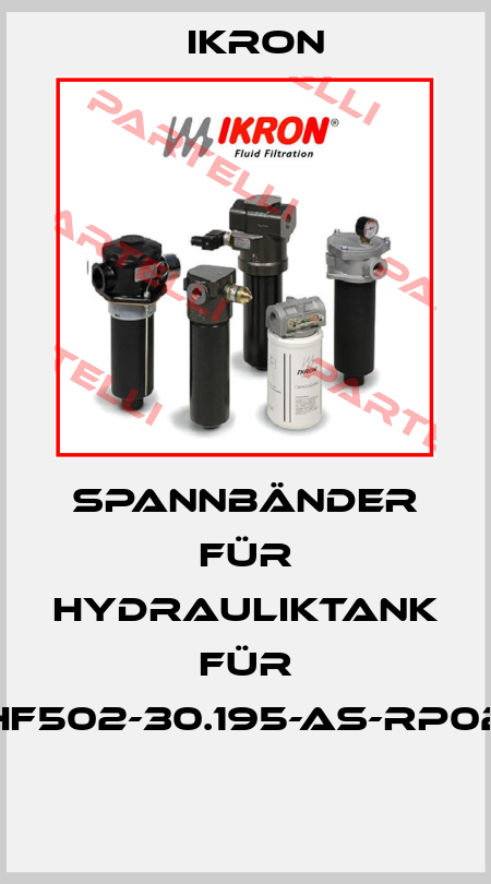 Spannbänder für Hydrauliktank für HF502-30.195-AS-RP02  Ikron