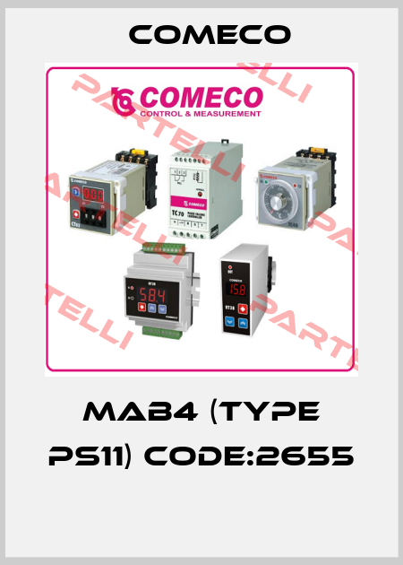MAB4 (Type PS11) Code:2655  Comeco