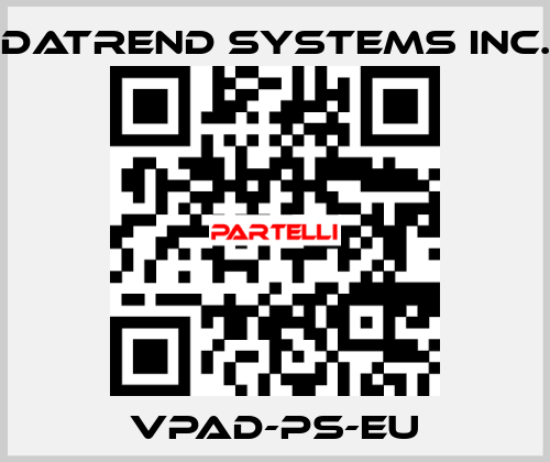 vPad-PS-EU Datrend Systems Inc.