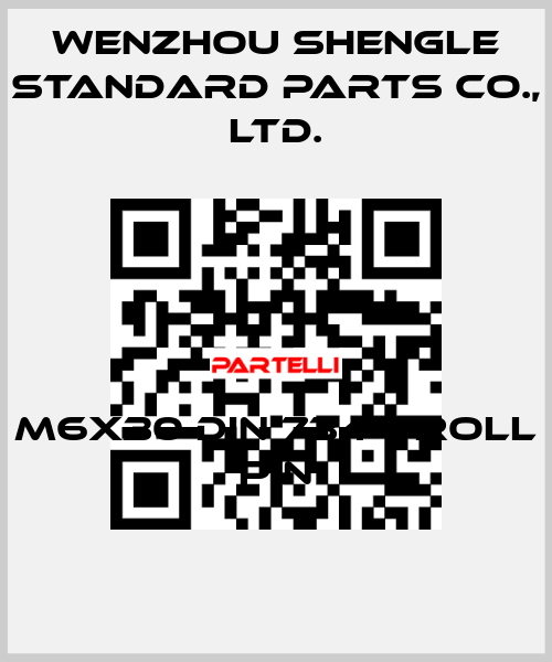 M6x30 DIN 7344 roll pin Wenzhou Shengle Standard Parts Co., Ltd.