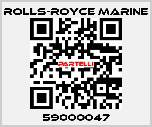 59000047 ROLLS-ROYCE MARINE