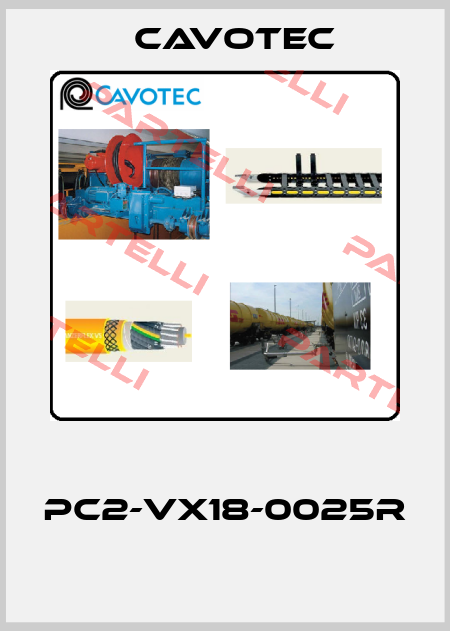  PC2-VX18-0025R  Cavotec