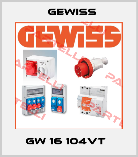 GW 16 104VT   Gewiss