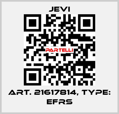 art. 21617814, type: EFRS JEVI