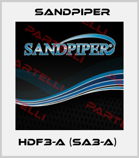 HDF3-A (SA3-A)  Sandpiper
