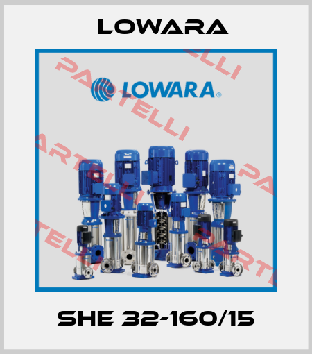 SHE 32-160/15 Lowara
