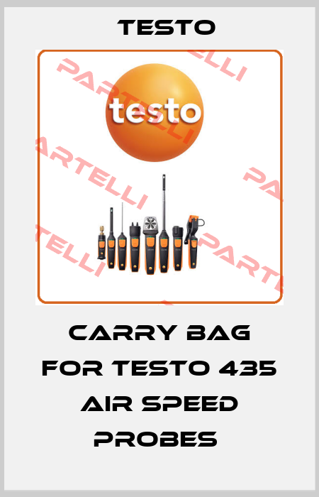 Carry bag for TESTO 435 air speed probes  Testo
