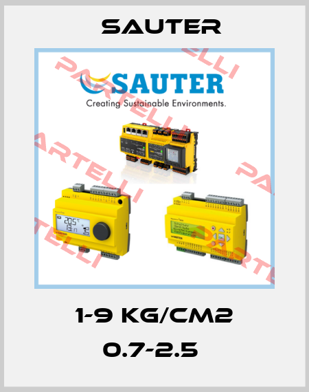 1-9 KG/CM2 0.7-2.5  Sauter