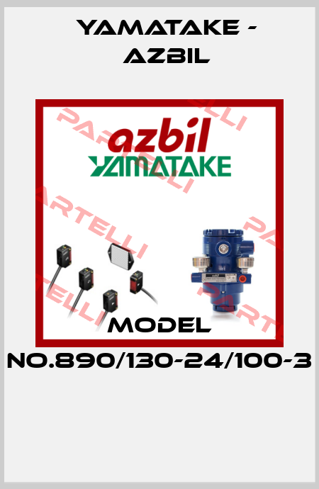 MODEL NO.890/130-24/100-3  Yamatake - Azbil