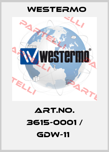 Art.No. 3615-0001 / GDW-11  Westermo