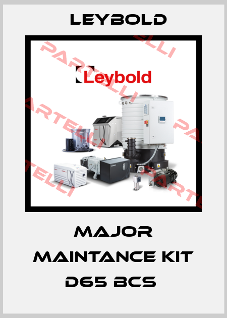 Major Maintance Kit D65 BCS  Leybold